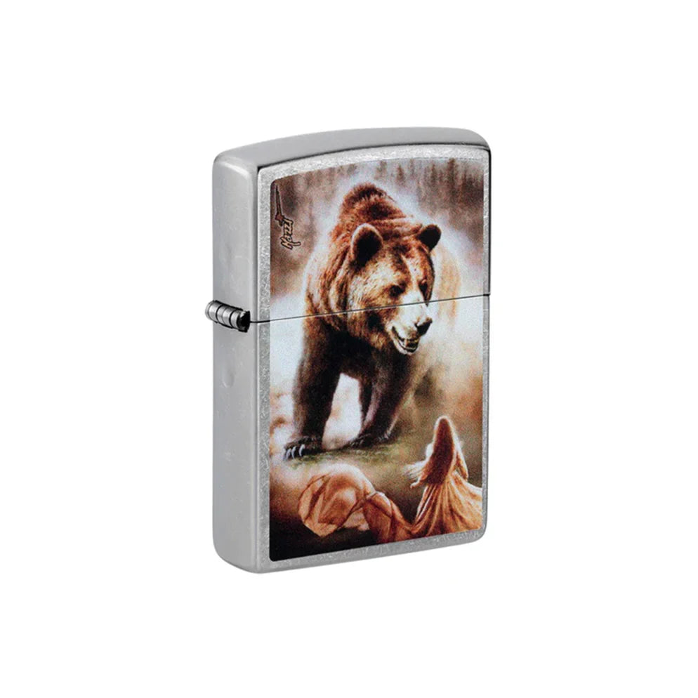 Zippo Lighter - Mazzi® Grizzly Bear