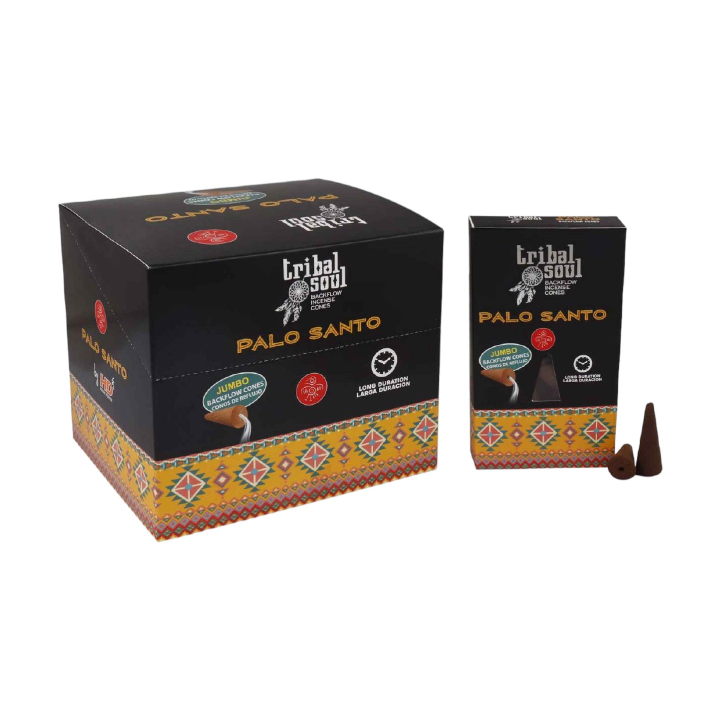 Tribal Soul Palo Santo Backflow Incense Cones - 10 Cones