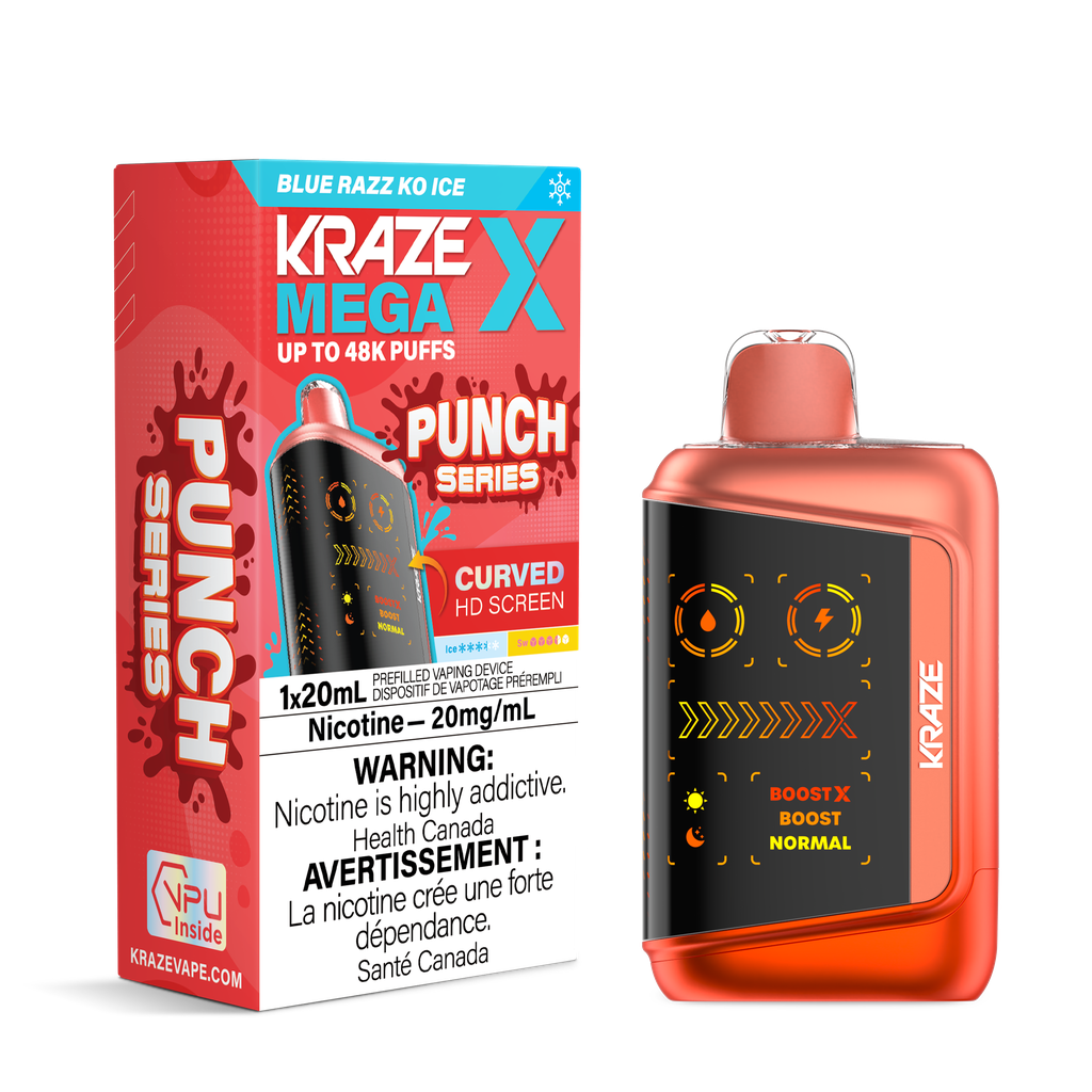 Kraze Mega X Rechargeable Disposable Vape 20mL