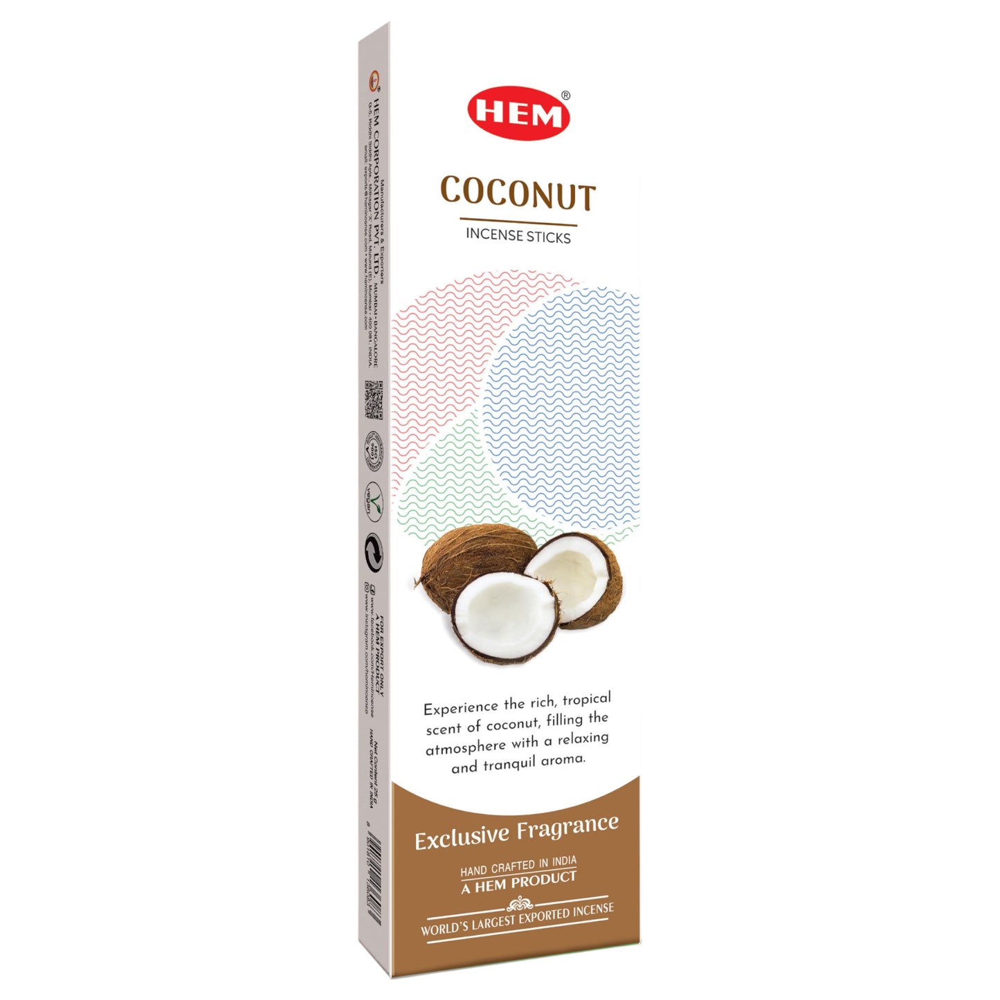 HEM Coconut White Series - 20 Sticks