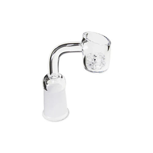 14mm 90 Degree Domeless Flower Quartz Banger - Female