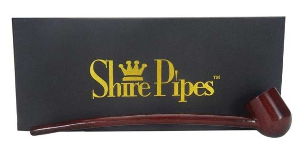 Pulsar - 9" Shire Pipes Churchwarden Rosewood Smoking Pipe