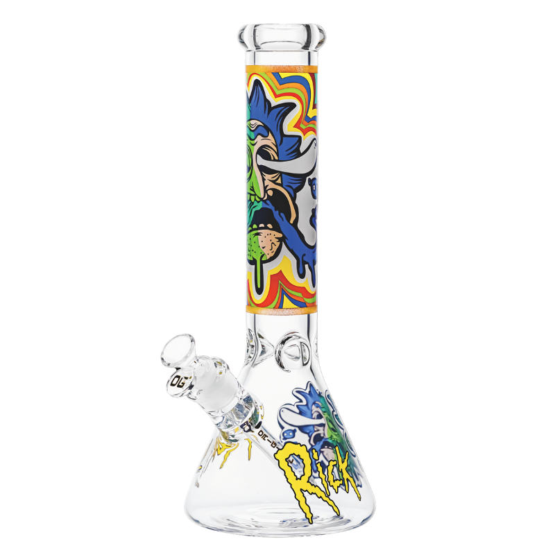 OG Original - 14" 7mm Cartoon Madness Beaker Bong