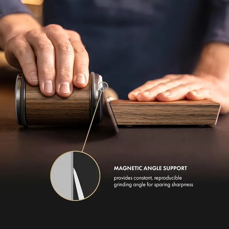 Diamond Roller Knife Sharpener Kit w/ Magnetic Guide