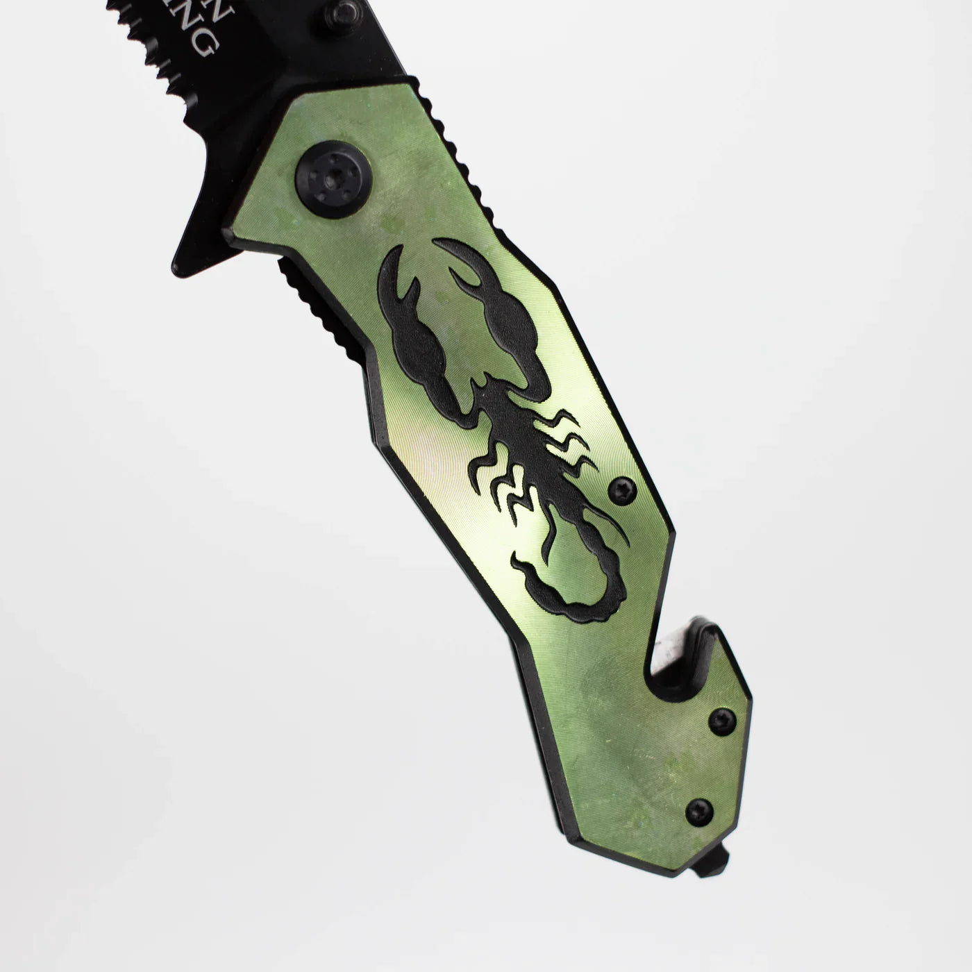Snake Eye - 8.5" Outdoor Rescue Hunting Knife - Scorpion