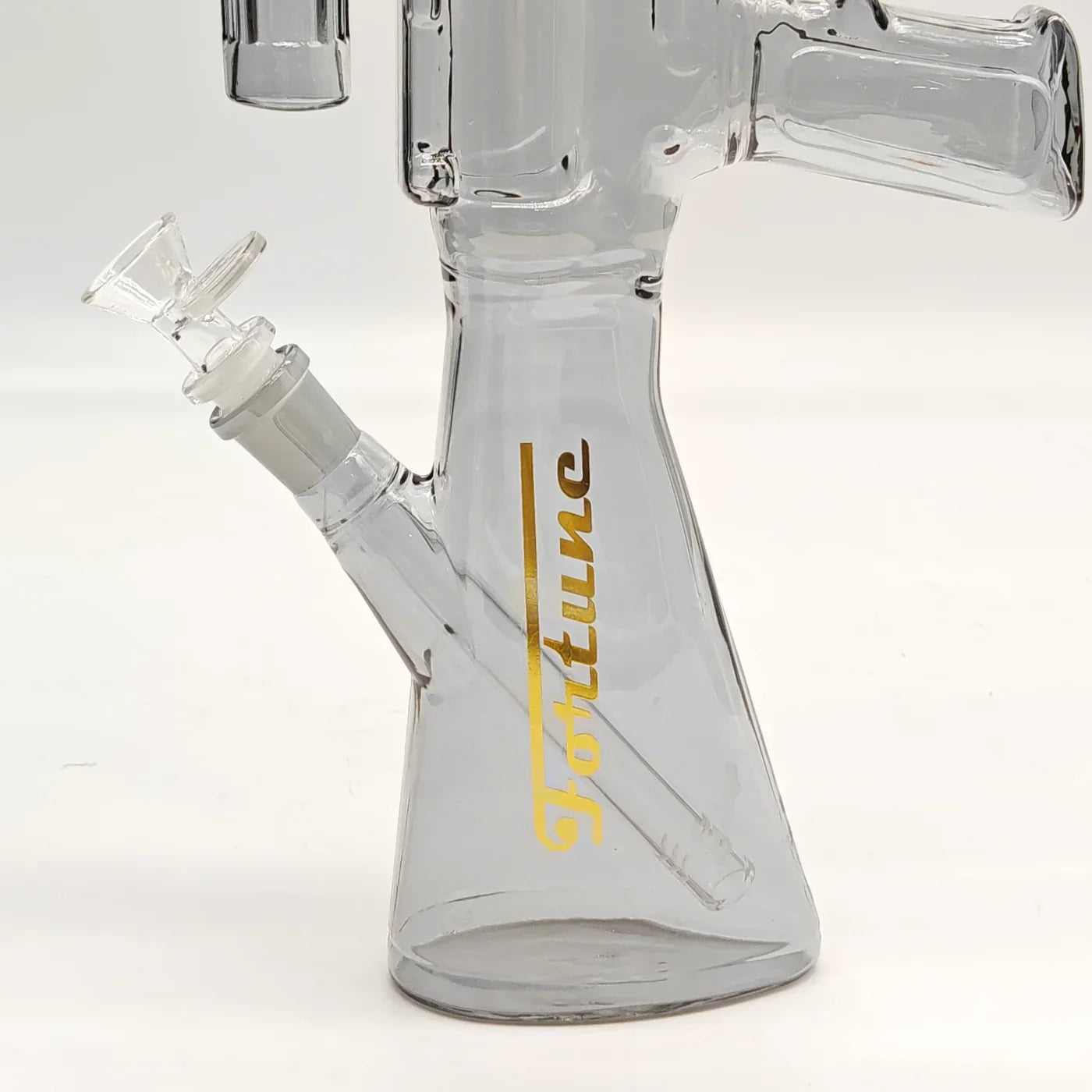 Fortune - 24" Carbine Rifle Bong w/ Hard Wood Stand