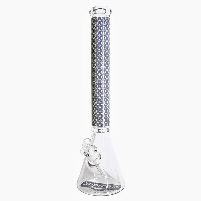 20" 9mm Designer Glow in the Dark Glass Bong