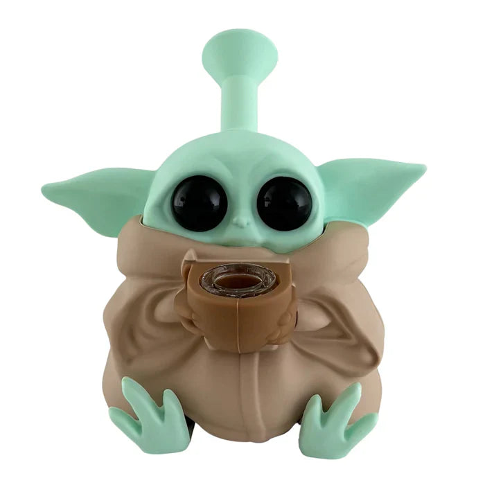 6" Baby Alien Silicone Water Pipe