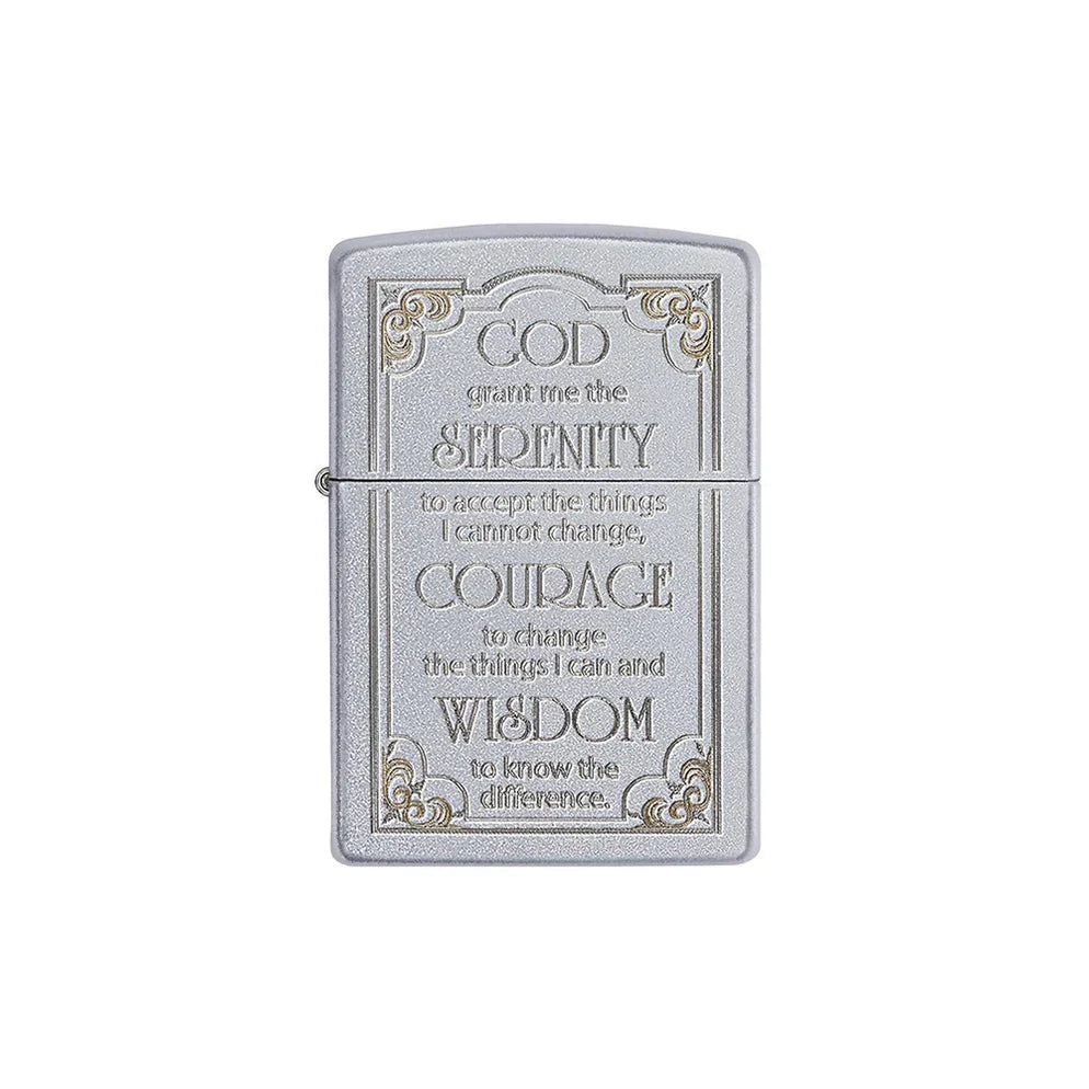 Zippo Lighter - Serenity Prayer