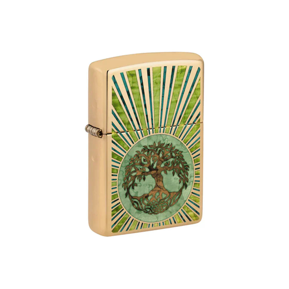 Zippo Lighter - Spiritual Design