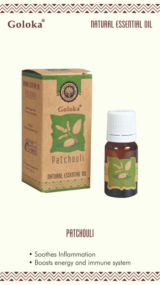 Goloka - 100ml Patchouli Natural & Undiluted Essential Oil