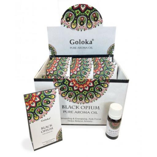 Goloka Black Opium Aroma Oil 10Ml