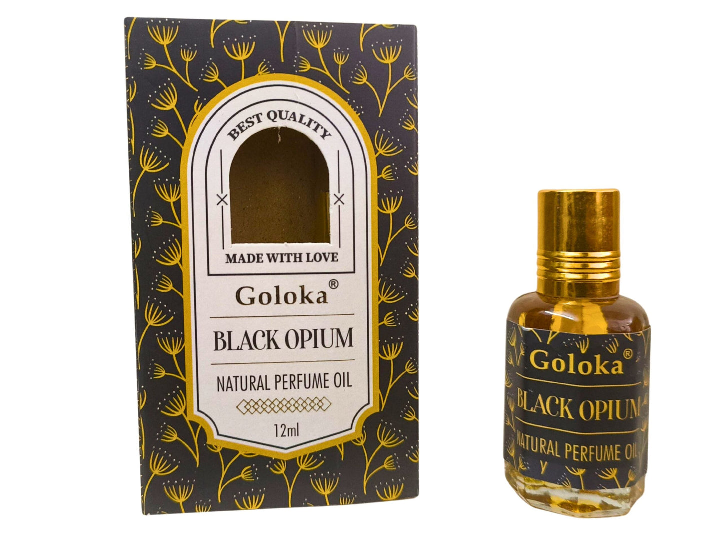 Goloka Black Opium Natural Perfume Oil (Attar) 12ml