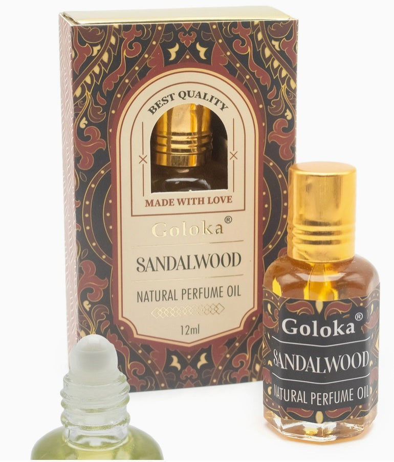 Goloka - Sandalwood Natural Perfume Oil (Attar) - 12 ml