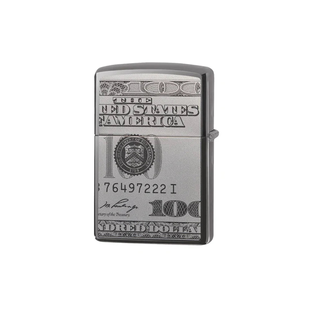 Zippo Lighter - Currency Design
