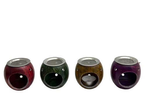 ZenN - Tealight & Charcoal Spherical Diffuser