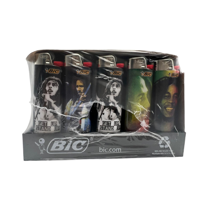 Bic Regular Lighter - Bob Marley