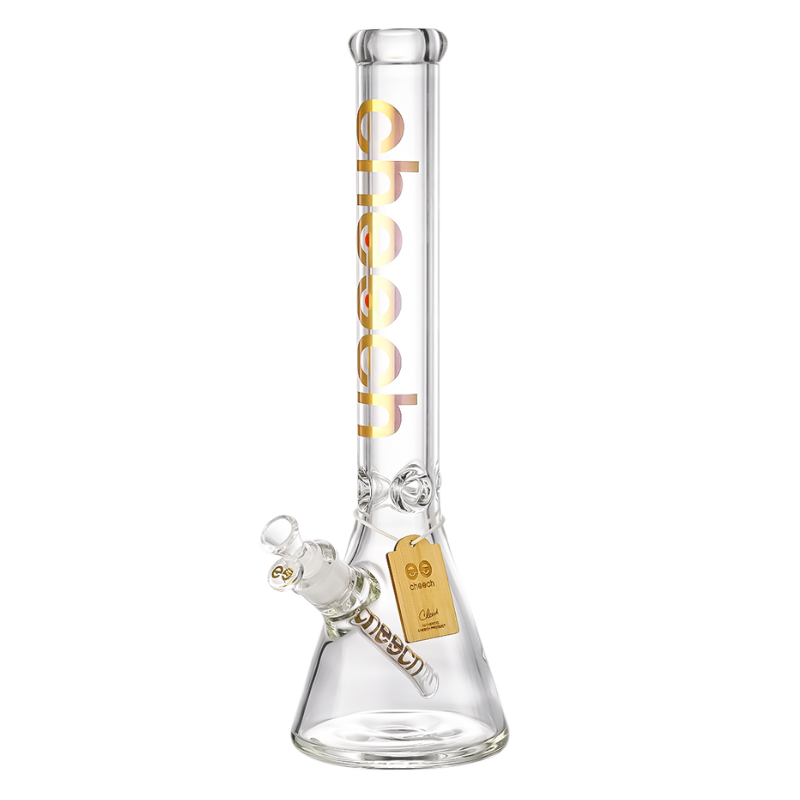Cheech - 16" 7mm Gold Logo Beaker