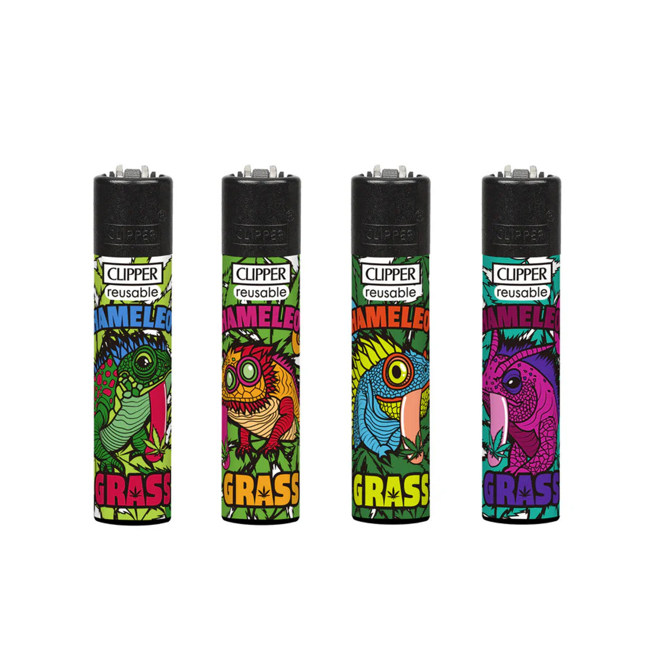 Clipper Lighter - Chameleon Grass
