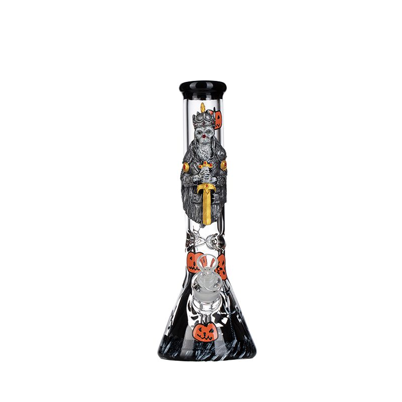 14″ 7mm Resolute King Straight Tube Glass Bong