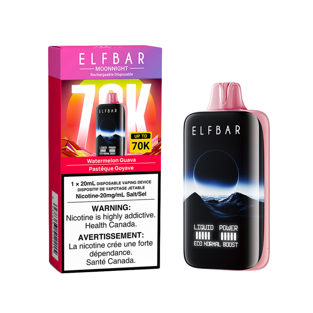 ELF Bar MoonNight Rechargeable Disposable Vape 20mL