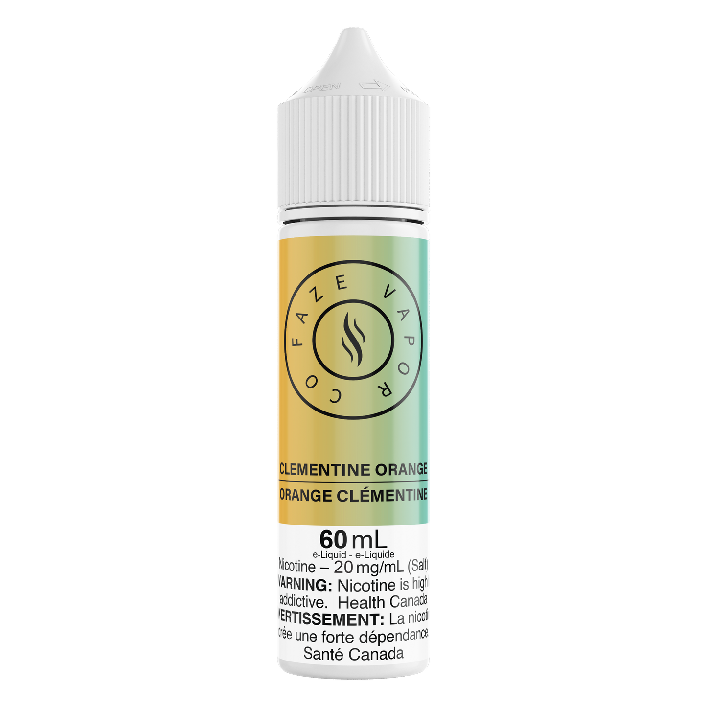 Faze Vapor Co 60mL Salts - Clementine Orange