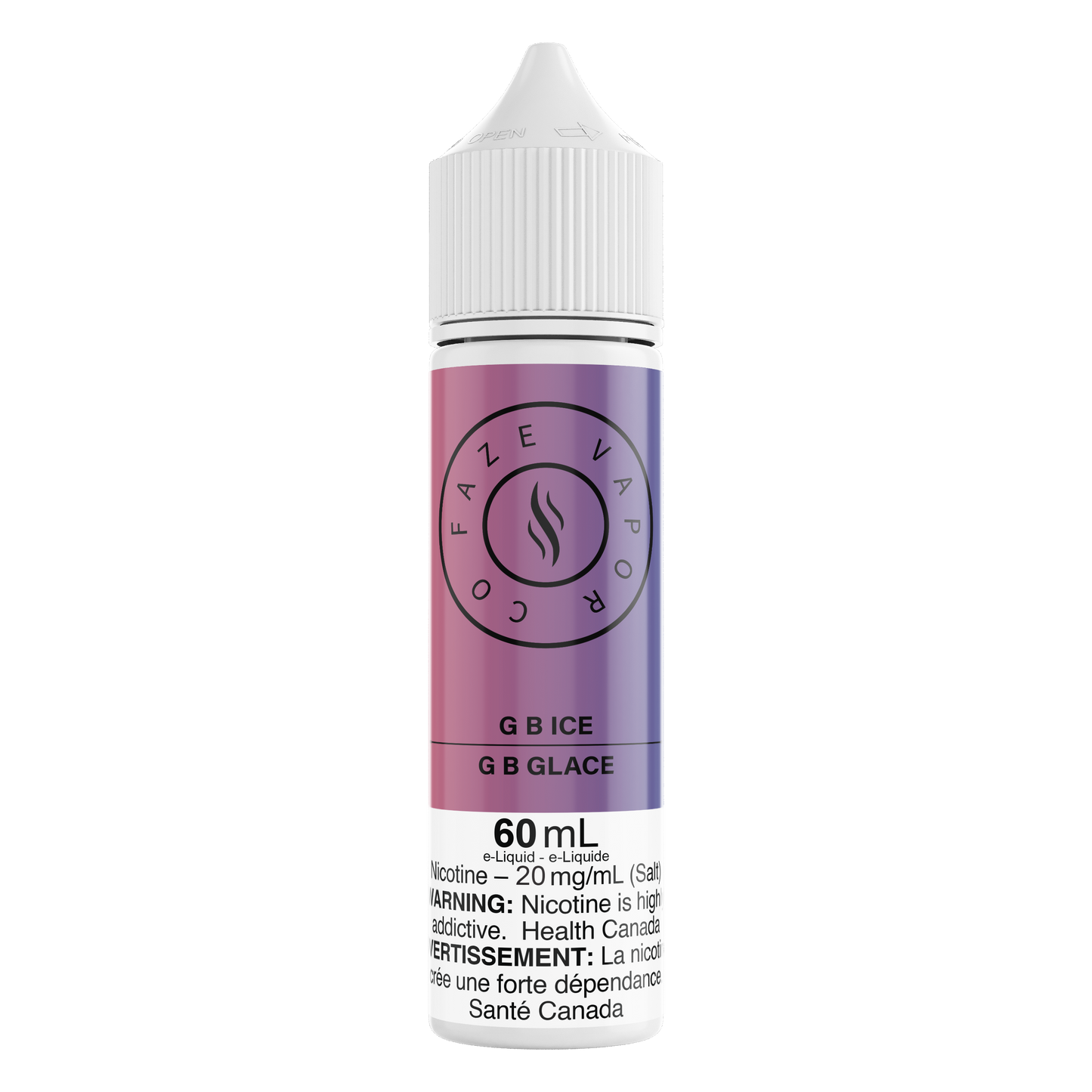 Faze Vapor Co 60mL Salts - GB Ice