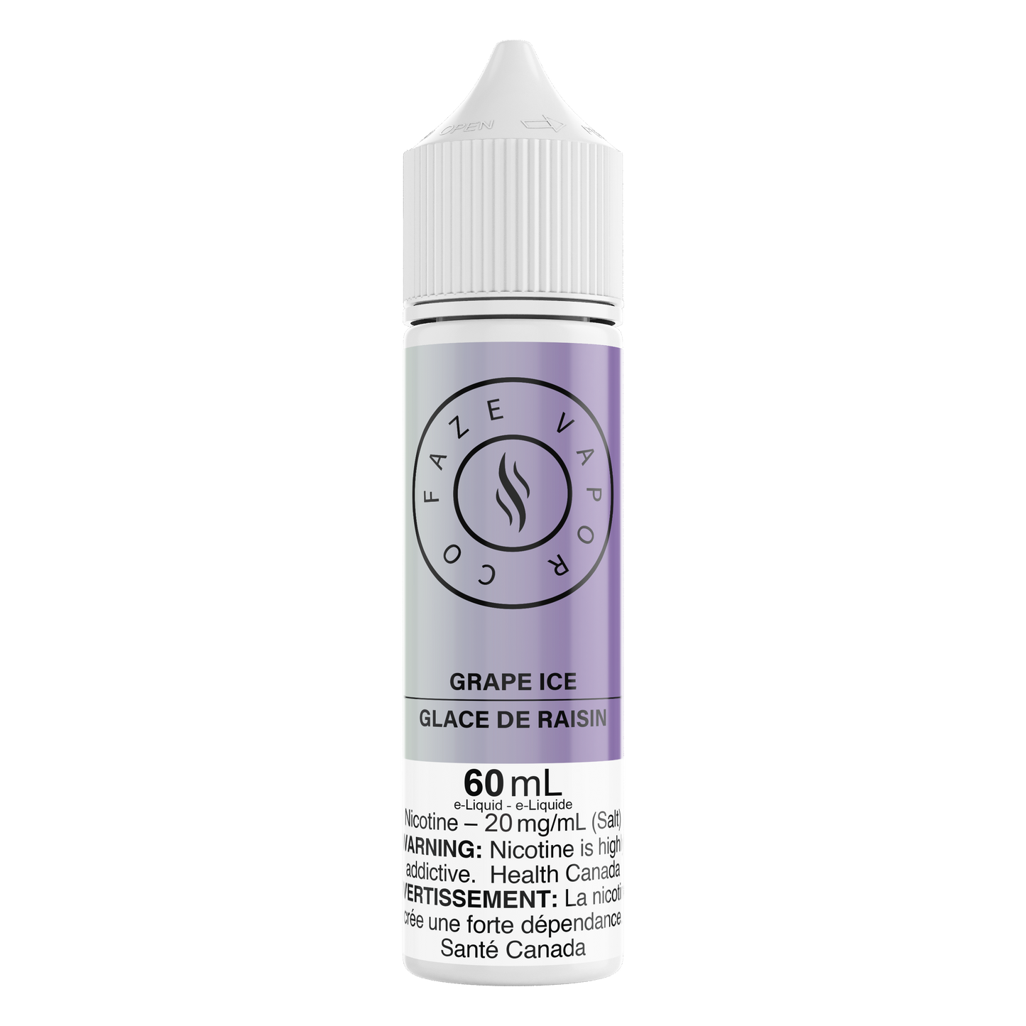 Faze Vapor Co 60mL Salts - Grape Ice