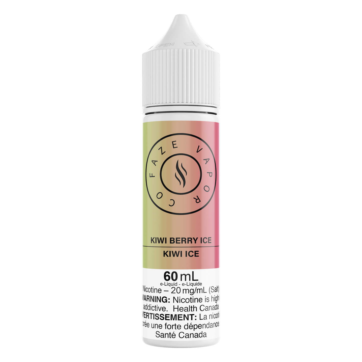 Faze Vapor Co 60mL Salts - Kiwi Berry Ice