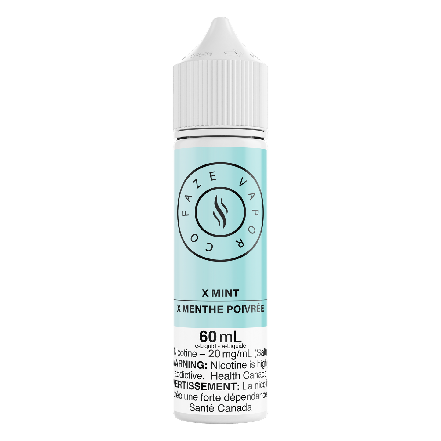 Faze Vapor Co 60mL Salts - X Mint