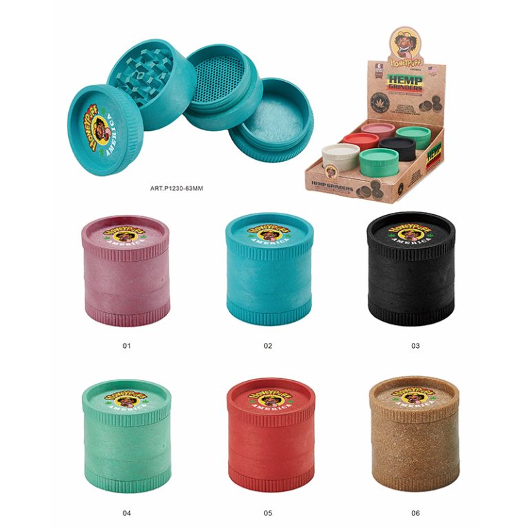 Honey Puff - 63mm 4-Pc Plastic Grinder