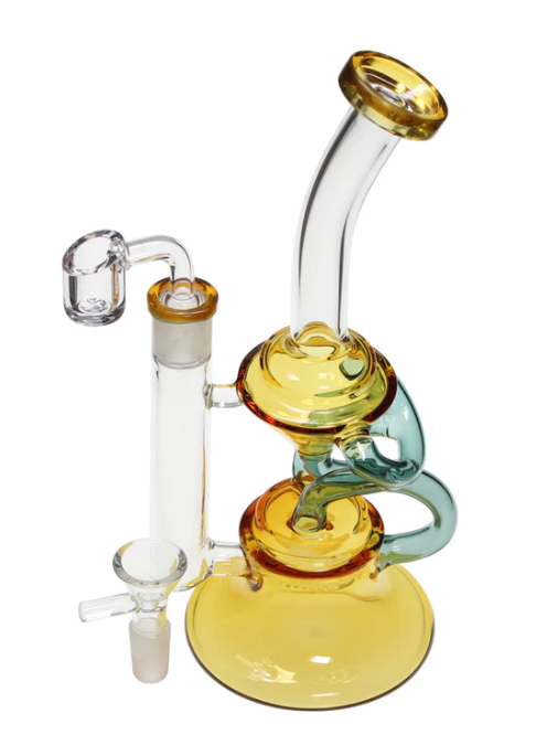 9" Twisty Stem Bubbler