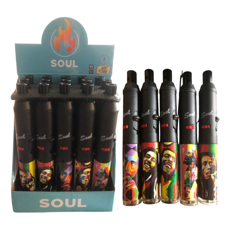 Soul - Rasta Face Design Classic Lighter