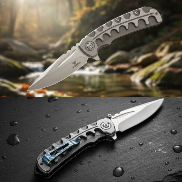 Xtreme - 9.25" Titanium Talon Foldable Pocket Knife