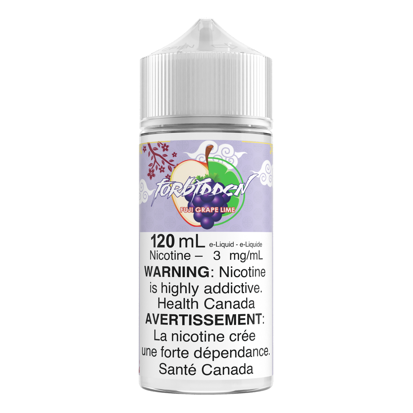 Forbidden 120mL E-liquid - Fuji Grape Lime