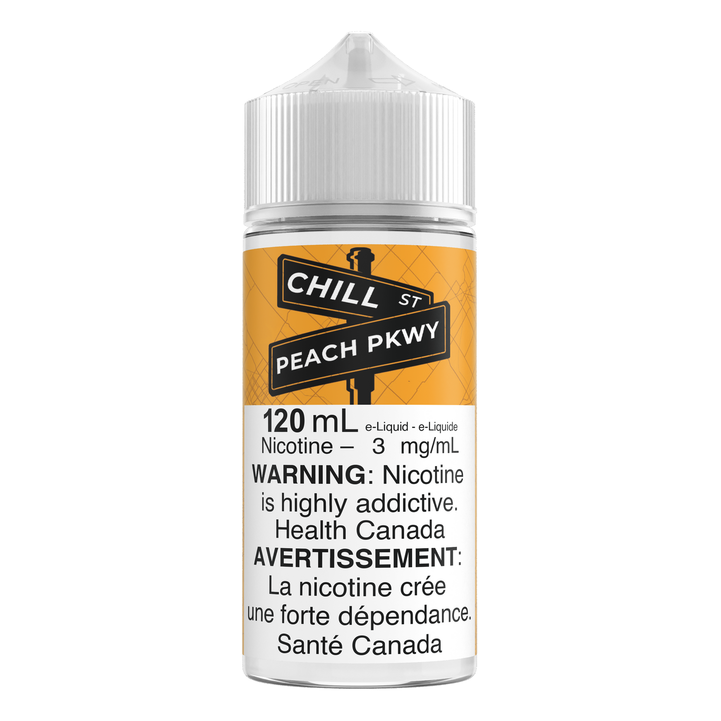 Chill St. 120mL E-liquid - Peach PKWY