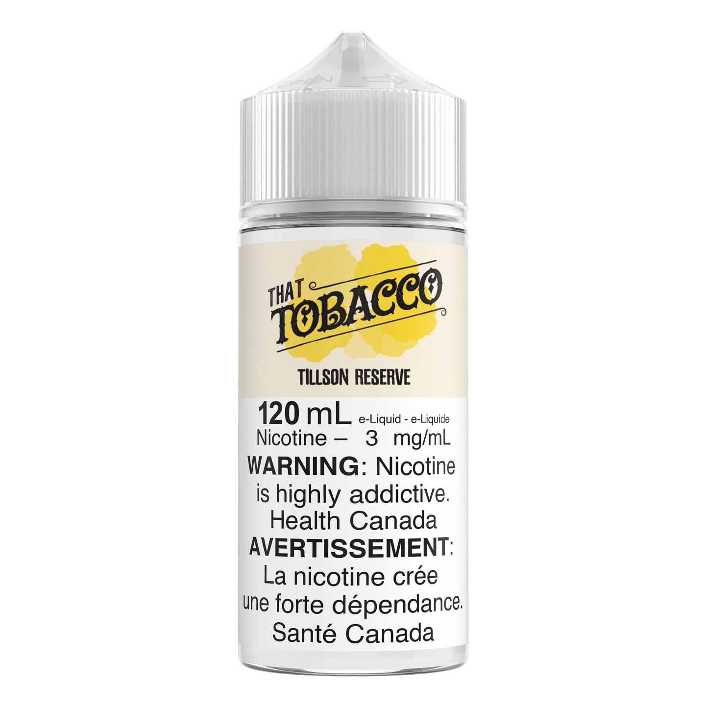 That Tobacco 120mL E-liquid - Tillson Reserve