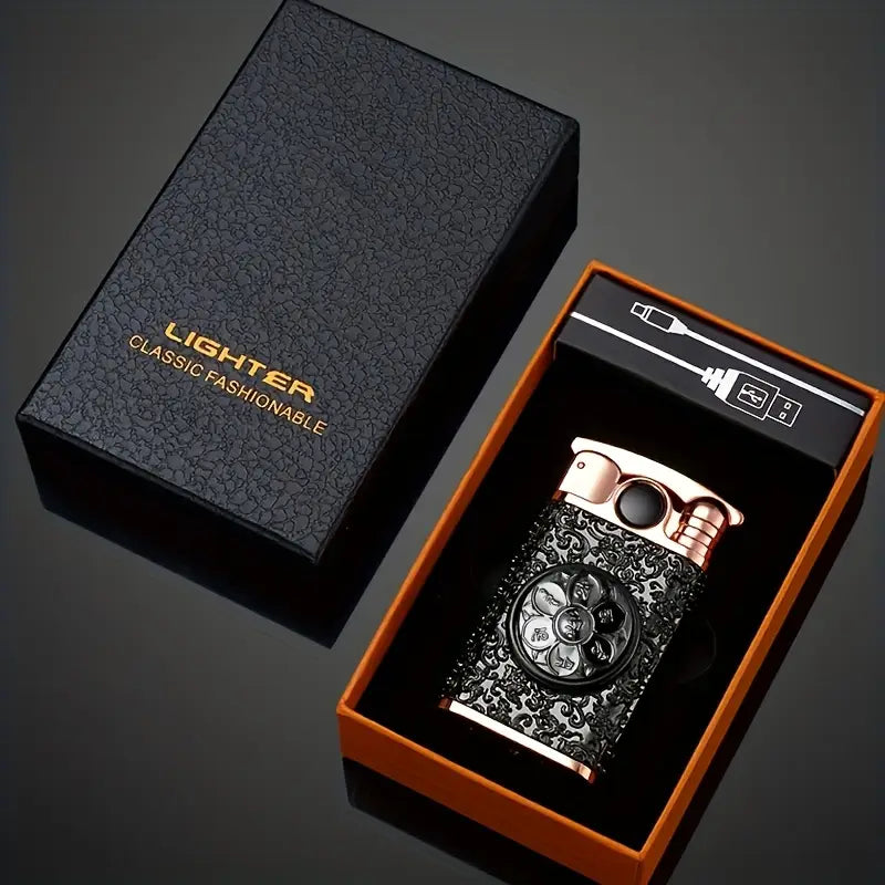 Metal Windproof Flameless Plasma Lighter