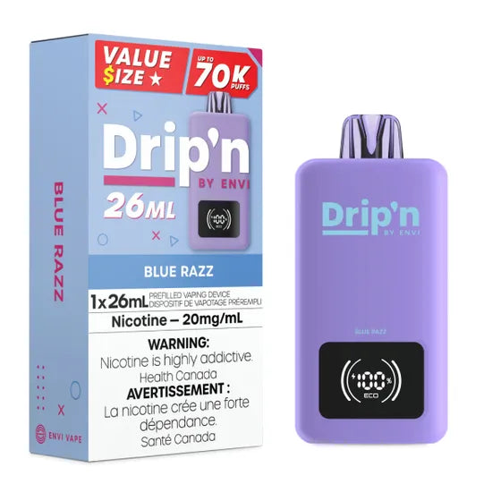ENVI Drip'n Disposable Vape 26mL| Canada Vapes ENVI Drip'n Disposable Vape 26mL| Canada Vapes