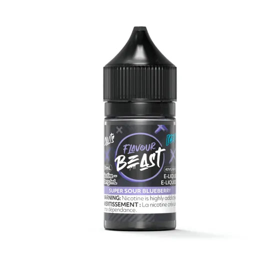 blueberry ice vape juice Flavour Beast Super Sour Blueberry – Canvape.com