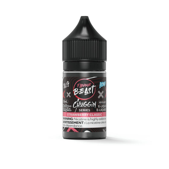 Flavour Beast Chuggin E-Liquid - Strawberry Classic Iced