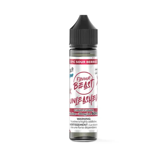 Flavour Beast Unleashed E-Liquid 60mL Salts - Epic S Berries Iced