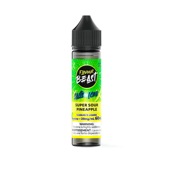 Flavour Beast E-Liquid 60mL Salts - Super S Pineapple