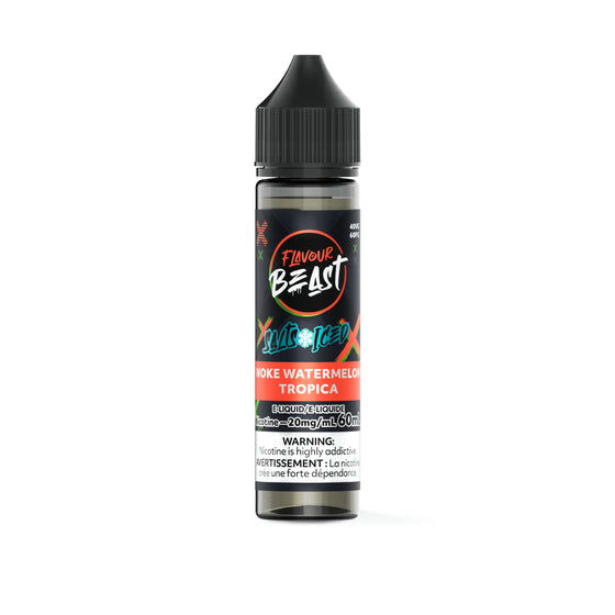 Flavour Beast E-Liquid 60mL Salts - Woke Watermelon Tropica