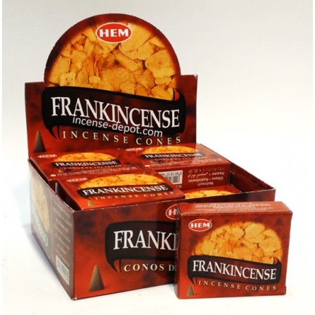 HEM - Frankincense Incense Cones (10 Cones)