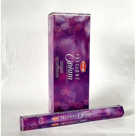 HEM Opium 9″ Incense Sticks – Hex Box (20g)