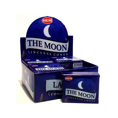 HEM - The Moon Incense Cones (10 Cones)
