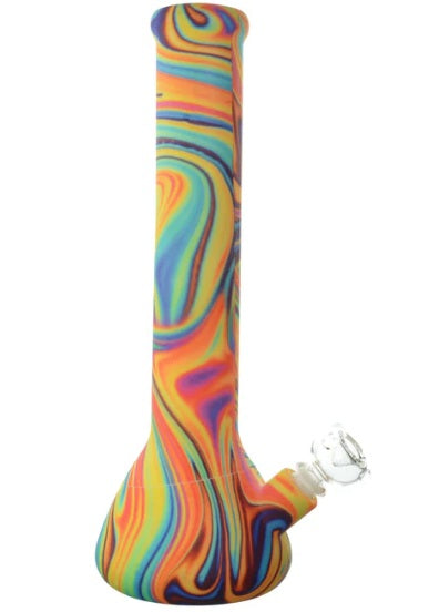 12" Colour Swirl Breaker Bong