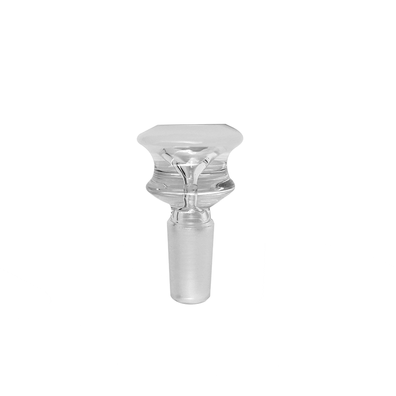 Male Joint Round Shape Glass Bowl