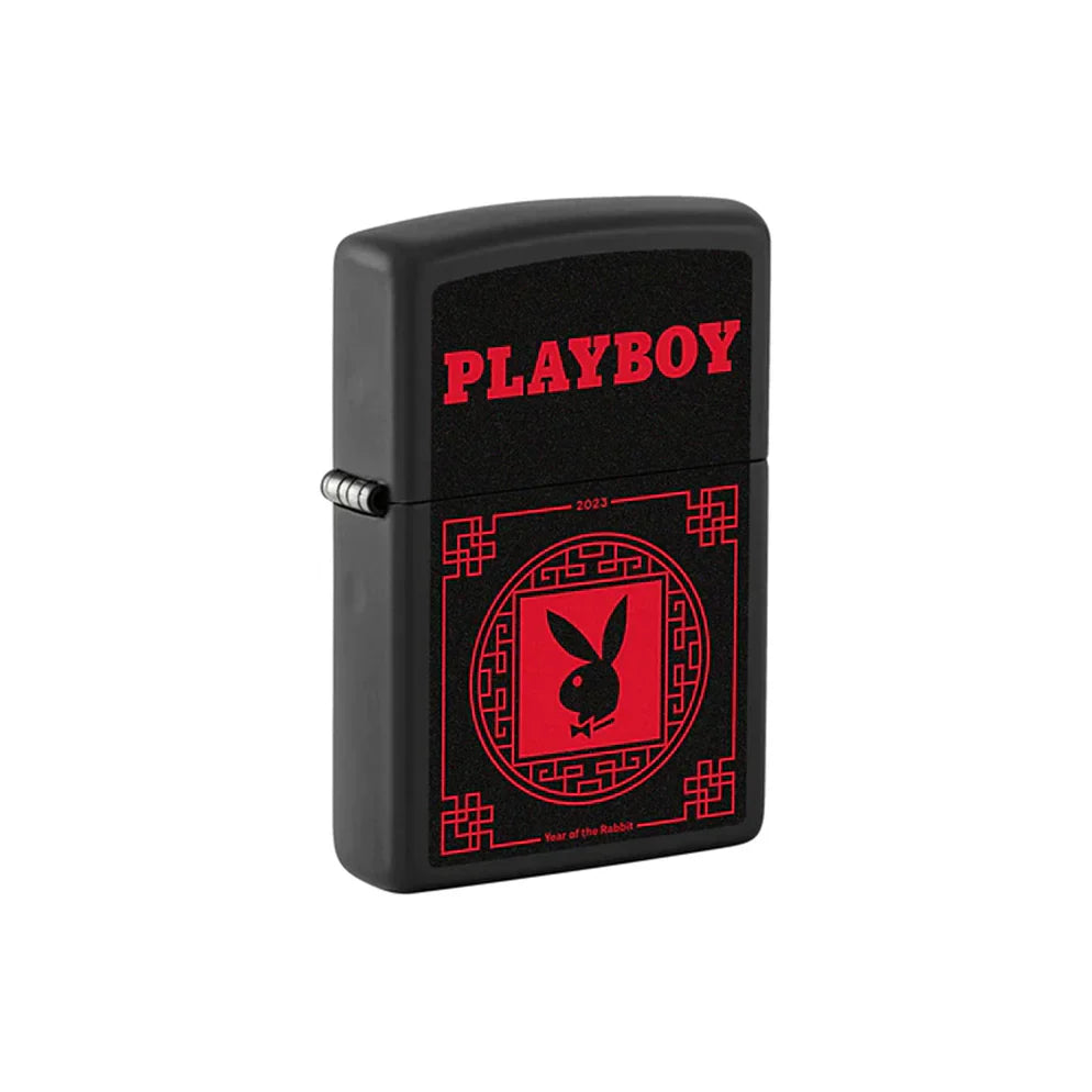 Zippo Lighter - Playboy Red Scan